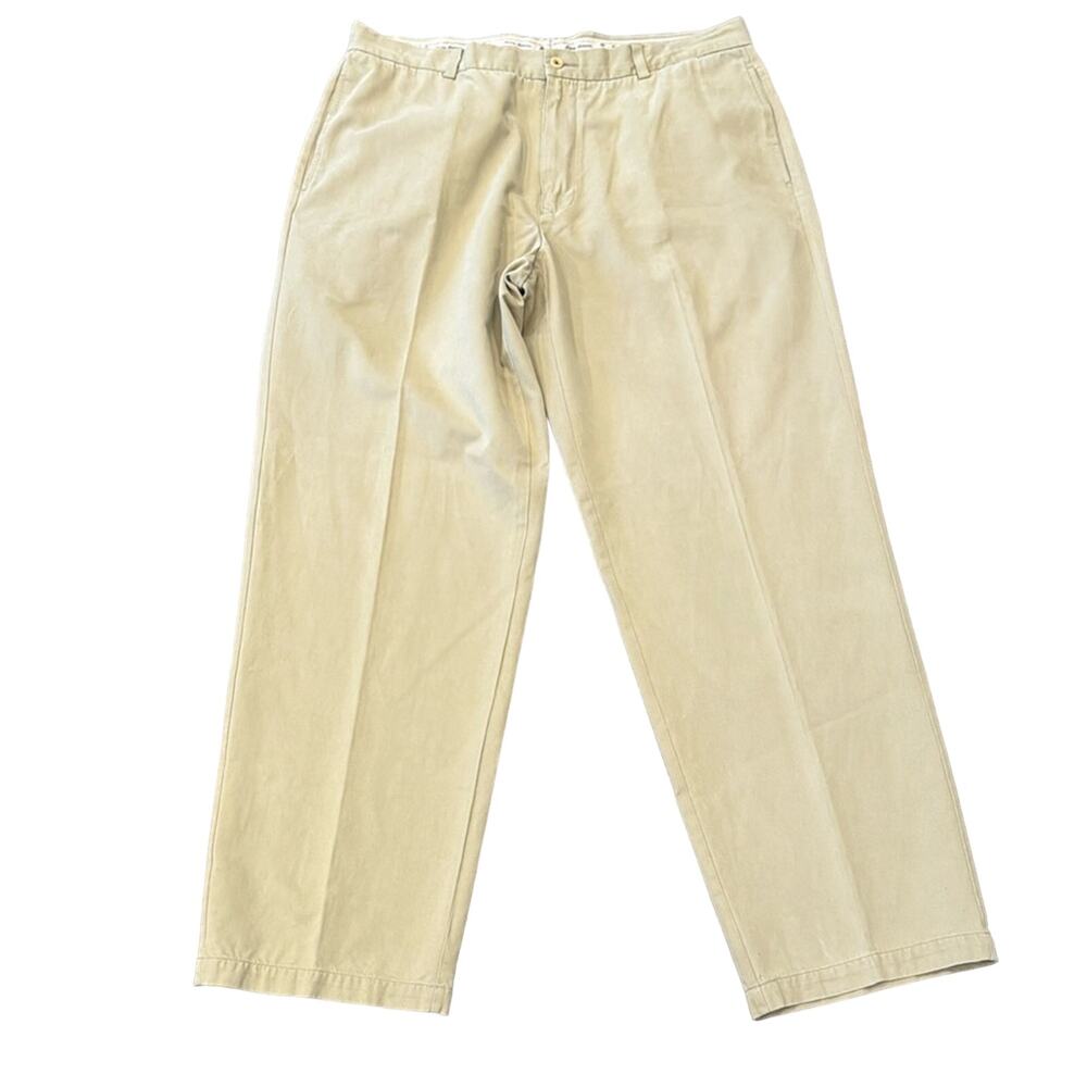 Tommy Bahama Men's TENCEL Relaxed Fit Chino Pants Stone Khaki Size 40